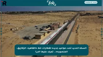 السكة الحديد تحدد مواعيد جديدة لقطارات خط «القاهرة– الزقازيق– المنصورة».. تعرف عليها الآن!